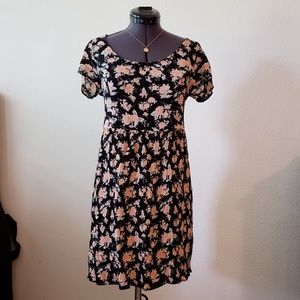 H&M Floral Babydoll dress